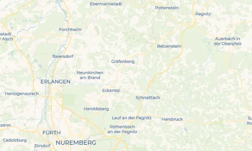 Regenradar Vorschaubild - Aktuelle Niederschläge in Kirchrüsselbach und Umgebung