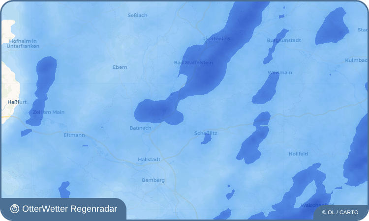OtterWetter Regenradar-Widget Kirchschletten