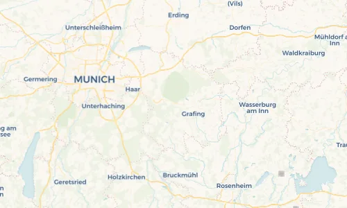 Regenradar Vorschaubild - Aktuelle Niederschläge in Kirchseeon und Umgebung