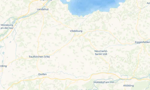 Regenradar Kirchstetten: aktuelle Niederschläge in Kirchstetten und Umgebung, Stand 25. Oktober 2026 um 23:10 Uhr