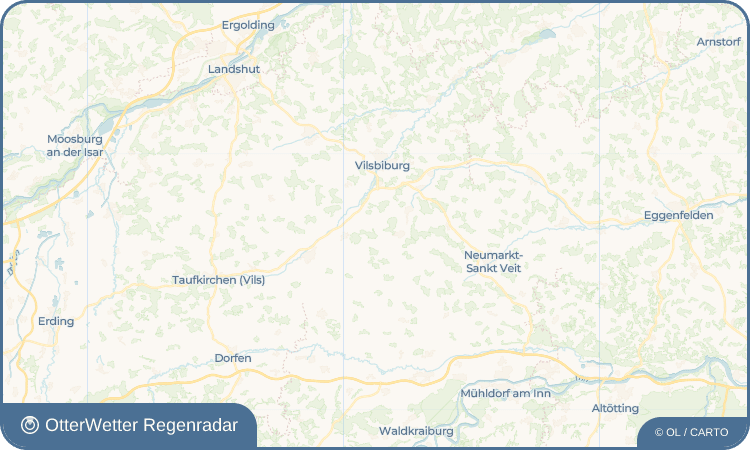 OtterWetter Regenradar-Widget Kirchstetten
