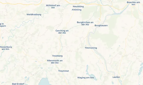 Regenradar Vorschaubild - Aktuelle Niederschläge in Kirchweidach und Umgebung