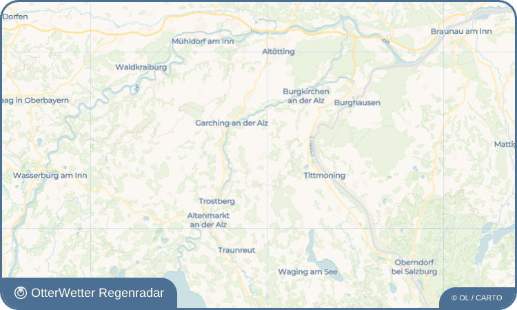 OtterWetter Regenradar-Widget Kirchweidach