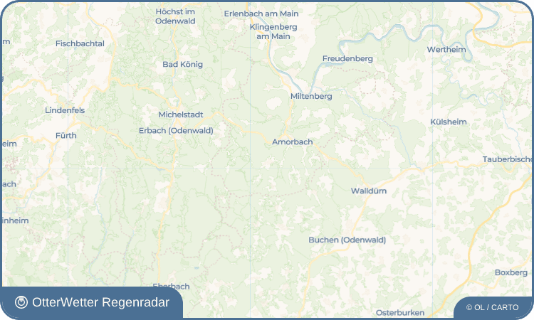 OtterWetter Regenradar-Widget Kirchzell