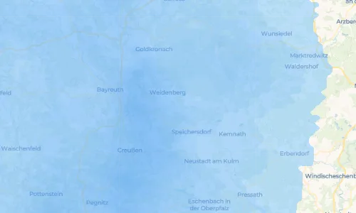 Regenradar Vorschaubild - Aktuelle Niederschläge in Kirmsees und Umgebung