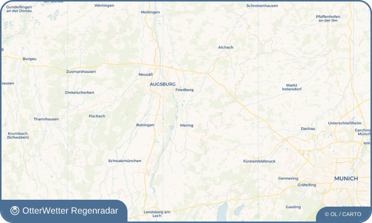 OtterWetter Regenradar-Widget Kissing