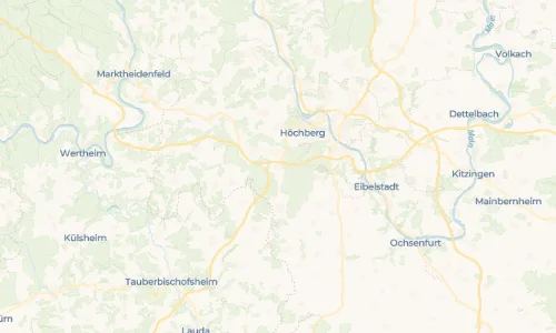 Regenradar-Vorschau: aktuelle Niederschläge in Kist und Umgebung
