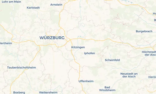 Regenradar Vorschaubild - Aktuelle Niederschläge in Kitzingen und Umgebung