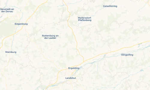 Regenradar-Vorschau: aktuelle Niederschläge in Kläham und Umgebung