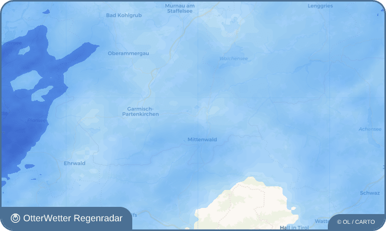 Widget-Vorschau für Klais Wetter-Widget-Vorschau mit Vorhersagedaten für Klais
