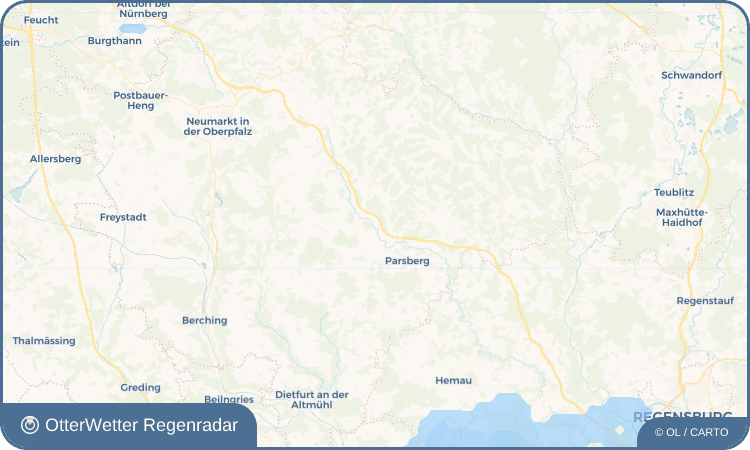 Wetter-Widget-Vorschau mit Vorhersagedaten für Klapfenberg