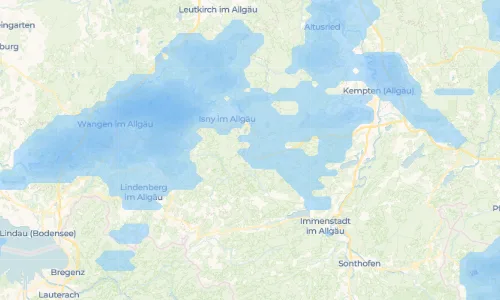 Regenradar Klausenmühle: aktuelle Niederschläge in Klausenmühle und Umgebung, Stand 20. Oktober 2026 um 11:45 Uhr