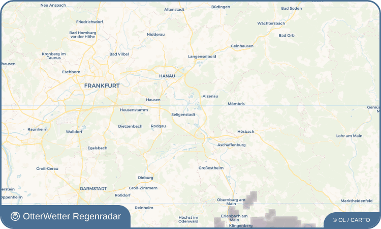 OtterWetter Regenradar-Widget Klein-Welzheim