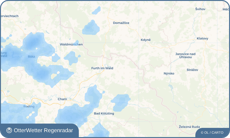 OtterWetter Regenradar-Widget Kleinaign