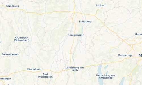 Regenradar Vorschaubild - Aktuelle Niederschläge in Kleinaitingen und Umgebung