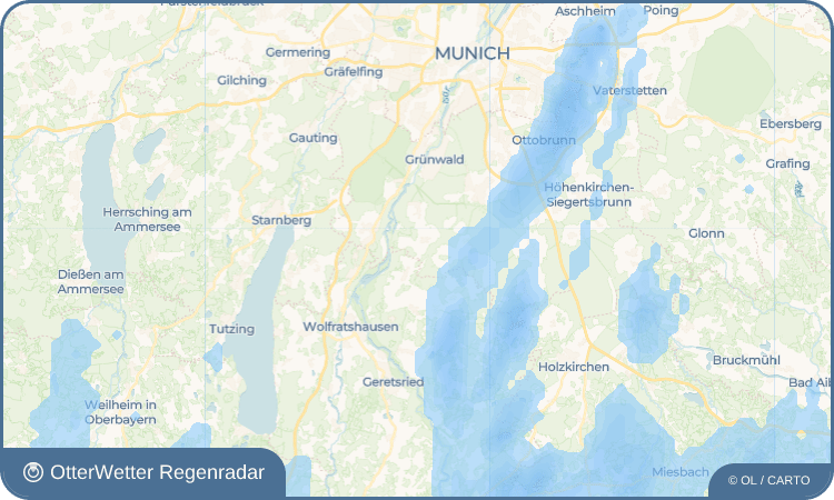 OtterWetter Regenradar-Widget Kleindingharting