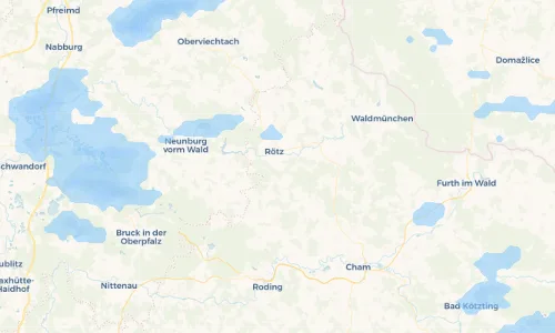 Regenradar Vorschaubild - Aktuelle Niederschläge in Kleinenzenried und Umgebung