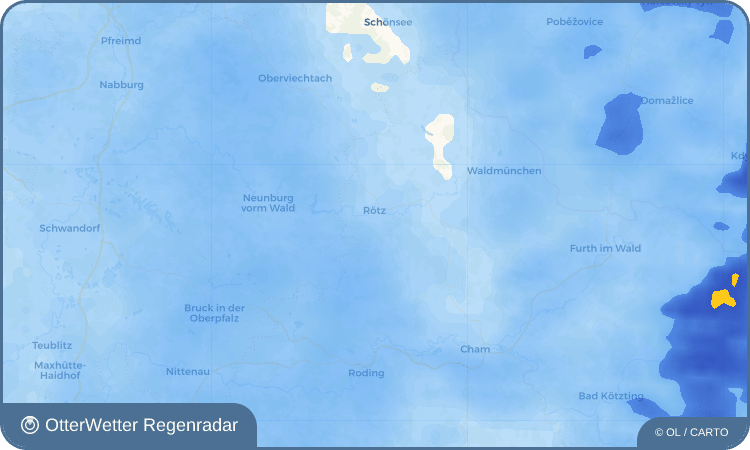 OtterWetter Regenradar-Widget Kleinenzenried