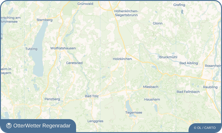 OtterWetter Regenradar-Widget Kleinhartpenning