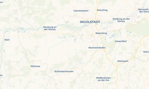 Regenradar Vorschaubild - Aktuelle Niederschläge in Kleinhohenried und Umgebung