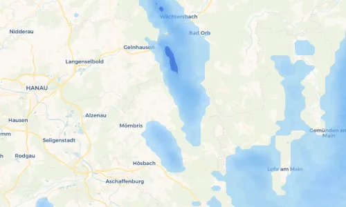 Regenradar Vorschaubild - Aktuelle Niederschläge in Kleinkahl und Umgebung