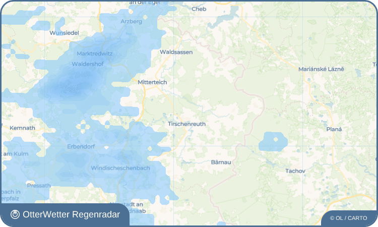 OtterWetter Regenradar-Widget Kleinklenau