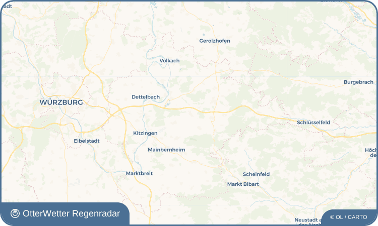 Widget-Vorschau für Kleinlangheim Wetter-Widget-Vorschau mit Vorhersagedaten für Kleinlangheim