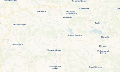 Regenradar Vorschaubild - Aktuelle Niederschläge in Kleinlellenfeld und Umgebung