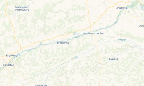 Regenradar Vorschaubild - Aktuelle Niederschläge in Kleinpilberskofen und Umgebung