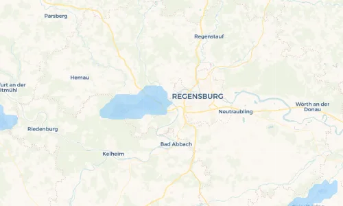 Regenradar Vorschaubild - Aktuelle Niederschläge in Kleinprüfening und Umgebung