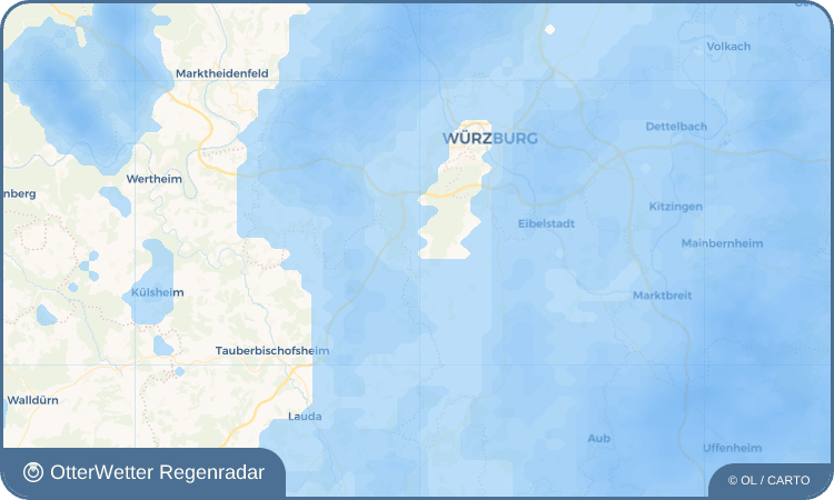 OtterWetter Regenradar-Widget Kleinrinderfeld