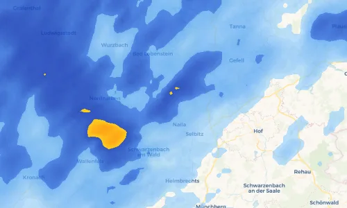 Regenradar Vorschaubild - Aktuelle Niederschläge in Kleinschmieden und Umgebung