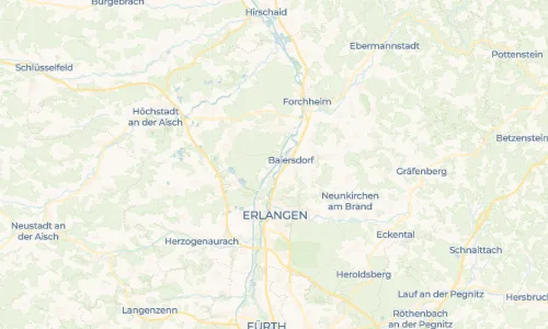 Regenradar Vorschaubild - Aktuelle Niederschläge in Kleinseebach und Umgebung