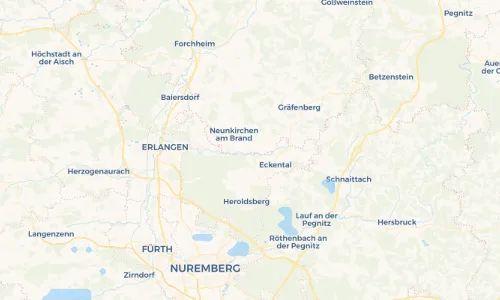 Regenradar Vorschaubild - Aktuelle Niederschläge in Kleinsendelbach und Umgebung
