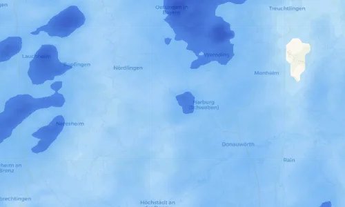 Regenradar Vorschaubild - Aktuelle Niederschläge in Kleinsorheim und Umgebung