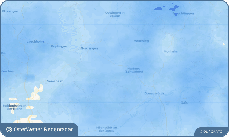 OtterWetter Regenradar-Widget Kleinsorheim