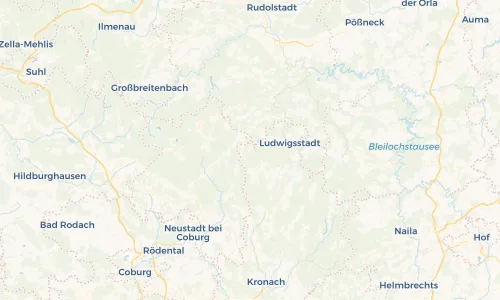 Regenradar Vorschaubild - Aktuelle Niederschläge in Kleintettau und Umgebung