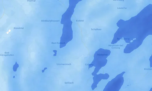 Regenradar Vorschaubild - Aktuelle Niederschläge in Kleinwalbur und Umgebung