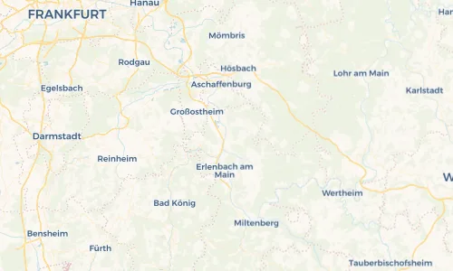 Regenradar Vorschaubild - Aktuelle Niederschläge in Kleinwallstadt und Umgebung