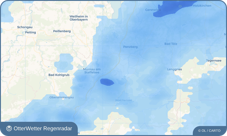 OtterWetter Regenradar-Widget Kleinweil