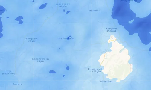 Regenradar Vorschaubild - Aktuelle Niederschläge in Kleinweiler und Umgebung