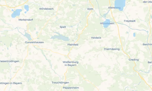Regenradar Vorschaubild - Aktuelle Niederschläge in Kleinweingarten und Umgebung