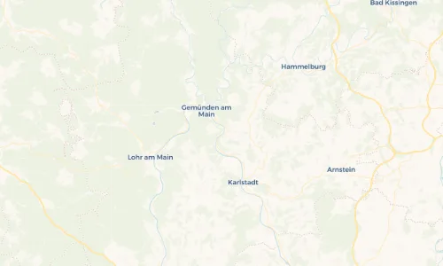 Regenradar Vorschaubild - Aktuelle Niederschläge in Kleinwernfeld und Umgebung