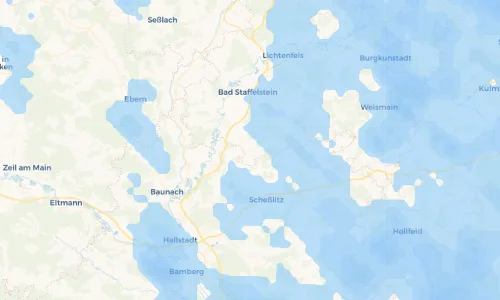Regenradar Vorschaubild - Aktuelle Niederschläge in Kleukheim und Umgebung