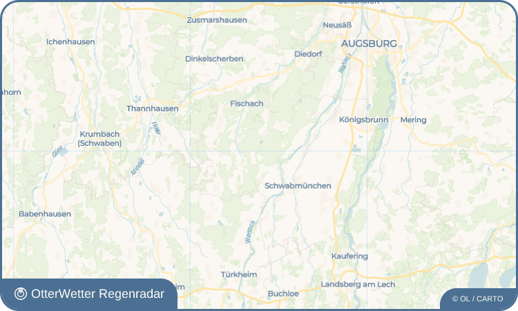 OtterWetter Regenradar-Widget Klimmach