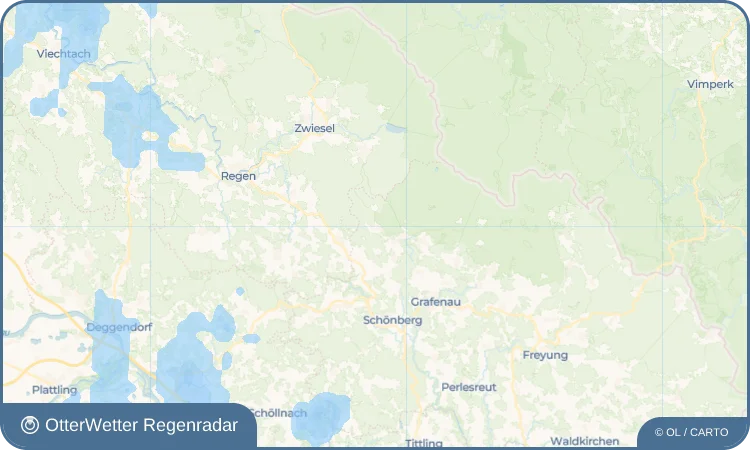 Wetter-Widget-Vorschau mit Vorhersagedaten für Klingenbrunn