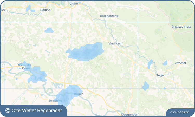 OtterWetter Regenradar-Widget Klinglbach