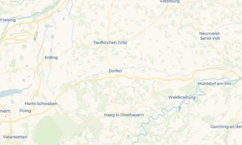 Regenradar Vorschaubild - Aktuelle Niederschläge in Kloster Moosen und Umgebung