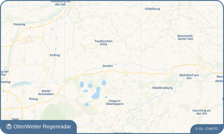 OtterWetter Regenradar-Widget Kloster Moosen