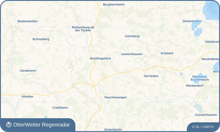 OtterWetter Regenradar-Widget Kloster Sulz